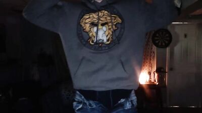 Cumming for Cute Camboy with Cockring - A Hot Web-Cam Wank Session!