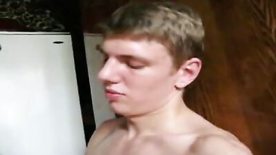 Self-Serving Cum Blast: Sending His BFFs Gay Porn!