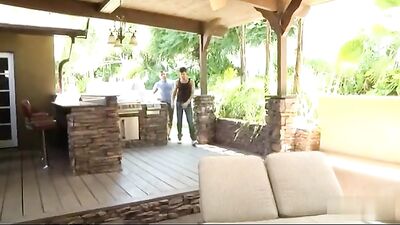 Gay Terrace Flip-Flop Fucking: The Ultimate Outdoor Sex Experience!