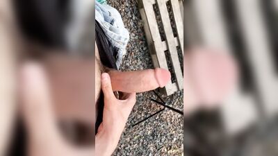 Public Woods Cummers: Amateur Big Cocks and Cum Shots by the Lake Boys Porn