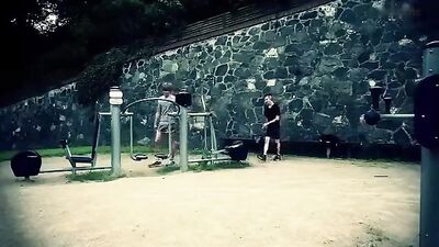 Smooth Boyfriends Explosive Workout Leads to Hot Bareback Fucking Porn!