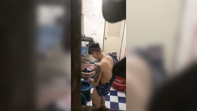 Tattooed Cousins Jerking - Spy on Latino Boys Porn!