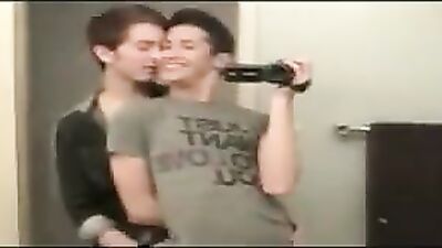 Gay Porn - Liam Takes It In The Bathroom Again