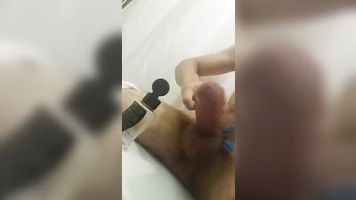 My BFFs Amateur Webcam Cumshot - Bradys Hot Cock Solo!