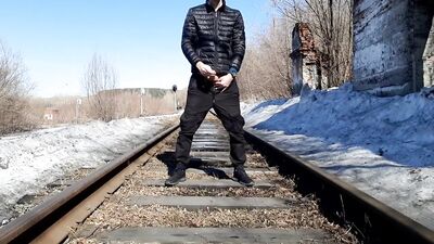 Russian Boy Falls Short of Squirting in Gay Porn Video