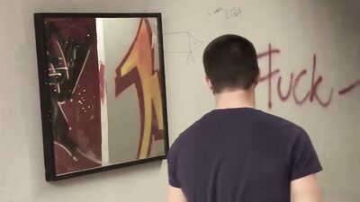 Three Twink Fuck in Public Toilet: A Gay Porn Sex Adventure