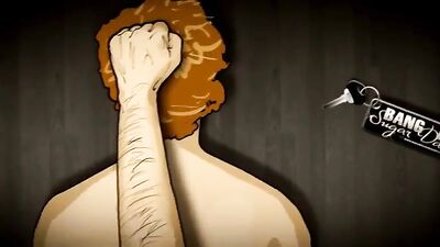 Daddys Boy Gets Filled with Cum and Fucked on the Sofa!