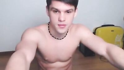Gay Muscle Boy Wanking Porn Cum Shots Video