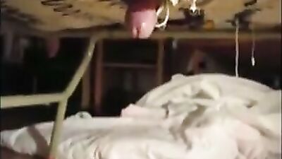 Bed Fucking: Cum Shots Solo Web-Cam Explosion!