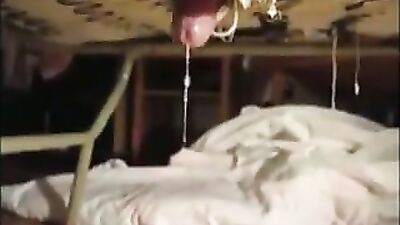 Bed Fucking: Cum Shots Solo Web-Cam Explosion!