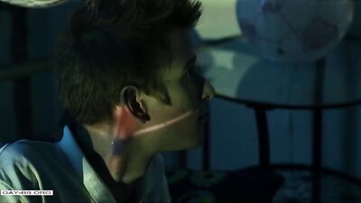 Bareback Blond Twink Football Frenzy!