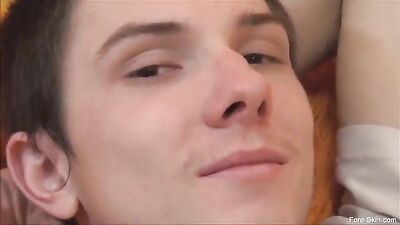 Big Uncut Dick Amateur Fetish Handjob No Cum - Foreskin Delight!