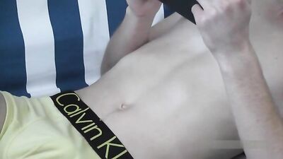 Young Fit Lads Help Each Other Cum in Russian Glory Holes!