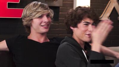 Boys Secret Encounter - A Visitor Does Not Bother Us!