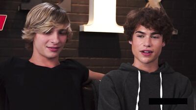 Boys Secret Encounter - A Visitor Does Not Bother Us!