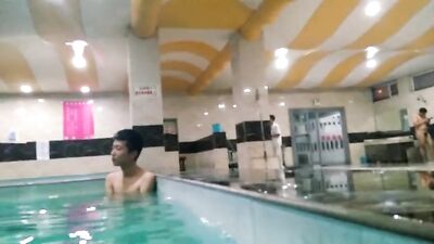 Japanese Nude Twinks Reveal Their Secret Desires in The Spa