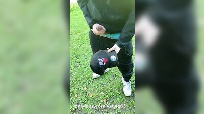 Cum on Cap Boys Porn - Get Ready for the Ultimate Public Outdoor Masturbation Adventure!