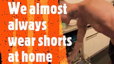 Gangbang Shorts Party: We almost always wear shorts boys porn