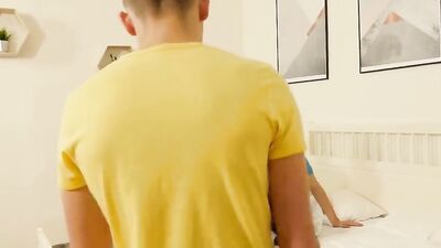 2 Boys Fuck - Double Cumshot Oral Adventure!