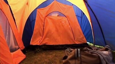 Gay Camping Boys Blowjobs: Two Hunks in Natures Calling