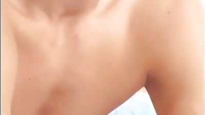 Blond Twink Jock Strap Jerk - A Hot Ass Show!