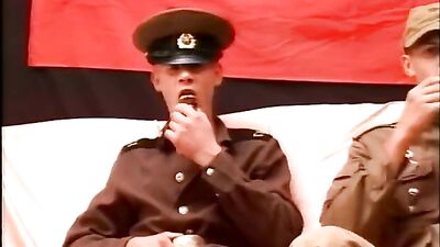 Bareback Blonde Boy Soldiers: The Ultimate Fetish Oral Experience!