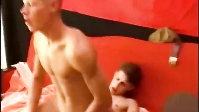 Bareback Blonde Boy Soldiers: The Ultimate Fetish Oral Experience!