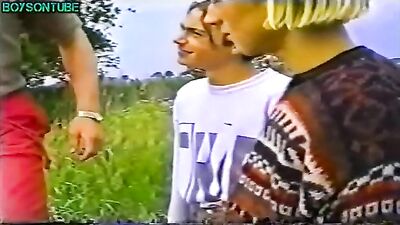 Gangbang in Public - Teen New Friends Gay Porn Adventure!