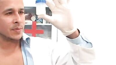 Gay Twink Boys Visit Doctor for Hot Medical Oral Play!