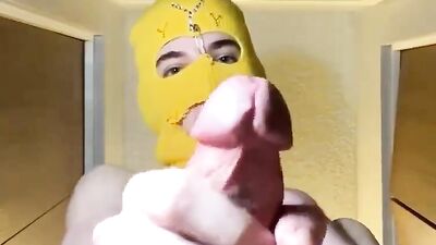 Gay Porn Masked Boy CUM: Hardcore Cumshots and Solo Fun!