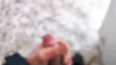 Gay teen wanks in public bus station - Public Outside