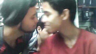 Cute Fetish Bisexual Kiss: A Gay Porn Adventure!