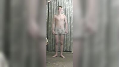 Young Stripper Boy Fresh Meat! First Time Bareback Gang Bang