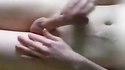 Shaved teen makes big mess again! Experience the ultimate web-cam handjob with this hot solo jerk session!