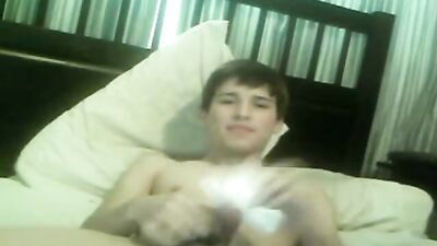 Phone Handjob Amateur Fun Fetish Mix Solo - Boy jerks off with the phone in his hand!