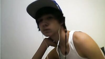 Gay Porn: Teen Boy Jerks Off In Cap And Cums ==========================================