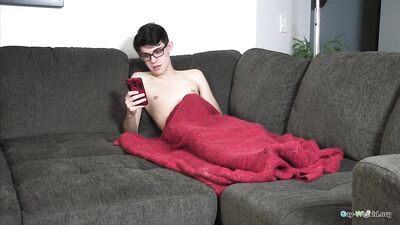 Pounded by the Nerdy Twink: Gay Porn POV Action Bareback!