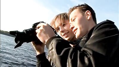 Gay Porn Shoot: Horny Models Fuck After Finishing the Shots