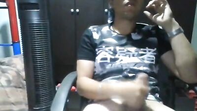 Mario Latino Webcam Selfie Cumming Explosion!!