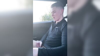 Jerking off in front of boys - Cum shots and fun galore!