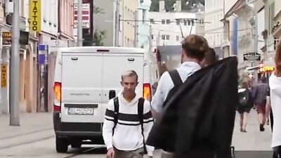 Gay Porn Bonding Trip - Bareback Cum Shots Father and Son