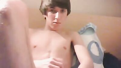 Young Handsome Cum-Shot Solo Wanker - The Ultimate Gay Porn Video!