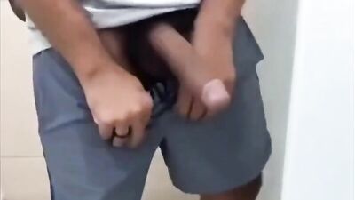 Unleashing Raw Desire: Explosive Gay Bathroom Sex!