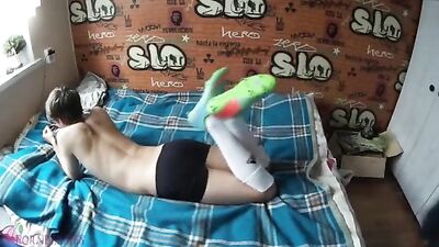 Teen Friend Cum on His Ass Fun Porn