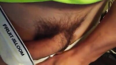 Tighty White Briefs Stuffed with Cock! - Twink Porns Big Cocks Fetish Solo