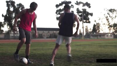 Creampie Hunger: Blakes Gay Porn Tube Invasion with Chandler!