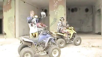 Gay Sporty Boys Threesome Porn Quad Bikers Action Bareback Group Sex