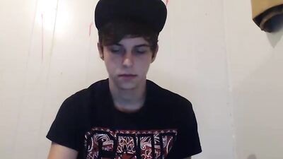 Gay Porn Star Cam Show: Ink & Sex with Hot College Boy