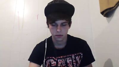 Gay Porn Star Cam Show: Ink & Sex with Hot College Boy