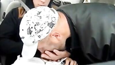 Step Dads Car Sex with Son Cock